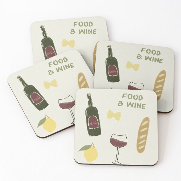 Item preview, Food & Wine designed and sold by ASHTONTCREATIVE.
