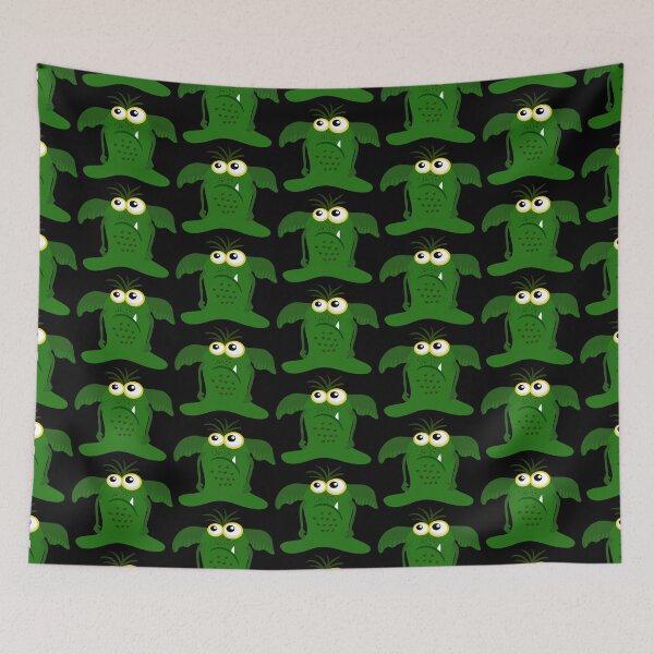 Item preview, Green Cyclops with one tooth designed and sold by WilliamsGFX.