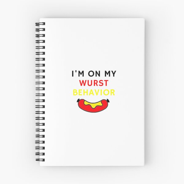 Item preview, I’m On My Wurst Behavior - Brat Festival designed and sold by nabilolsky.