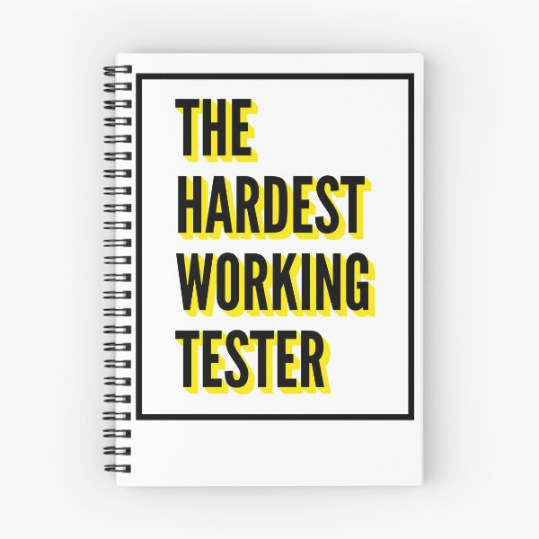 Item preview, The Hardest Working Tester Quote For The Best Tester At Work designed and sold by SVPOD.