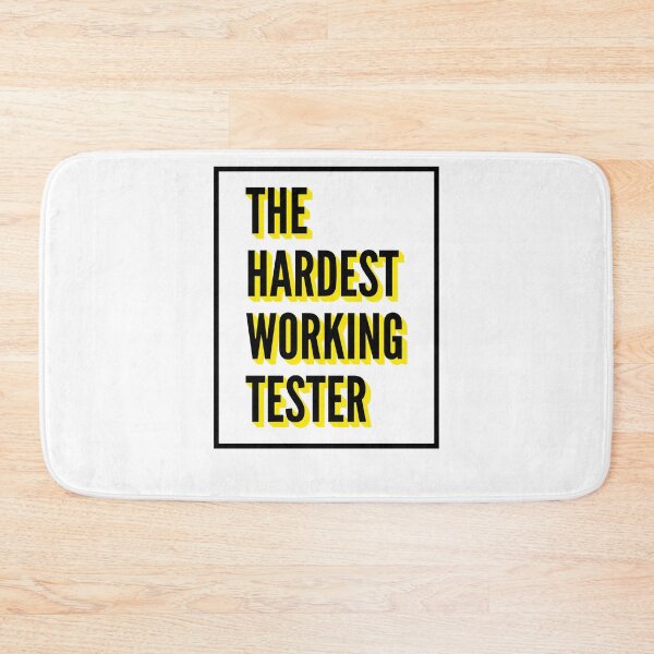 Item preview, The Hardest Working Tester Quote For The Best Tester At Work designed and sold by SVPOD.