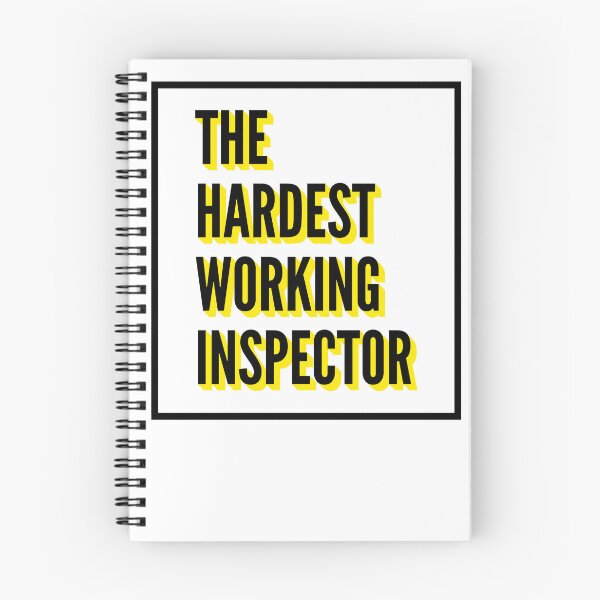 Item preview, The Hardest Working Inspector Quote For The Best Inspector At Work designed and sold by SVPOD.