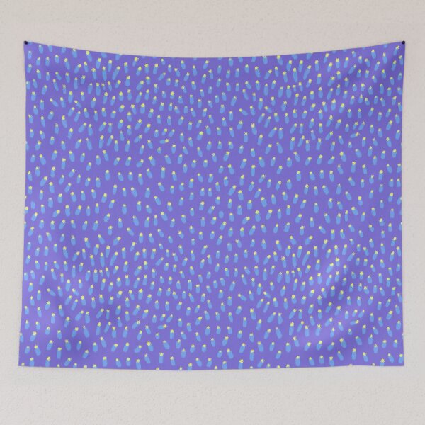 Item preview, Abstract pattern with dots on lilac background designed and sold by hmorena.