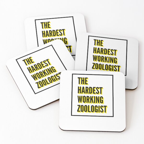 Item preview, The Hardest Working Zoologist Quote For The Best Zoologist At Work designed and sold by SVPOD.