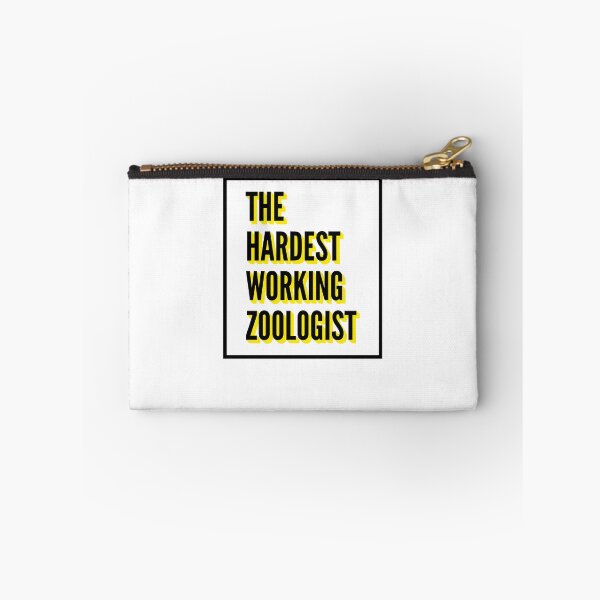 Item preview, The Hardest Working Zoologist Quote For The Best Zoologist At Work designed and sold by SVPOD.