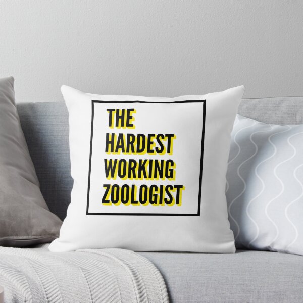 Item preview, The Hardest Working Zoologist Quote For The Best Zoologist At Work designed and sold by SVPOD.