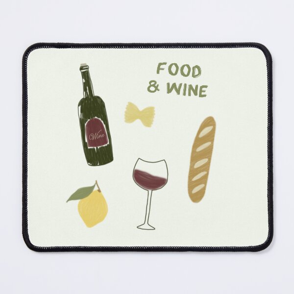 Item preview, Food & Wine designed and sold by ASHTONTCREATIVE.