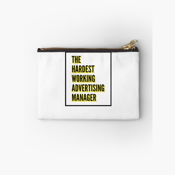 Item preview, The Hardest Working Advertising Manager Quote For The Best Advertising Manager At Work designed and sold by SVPOD.