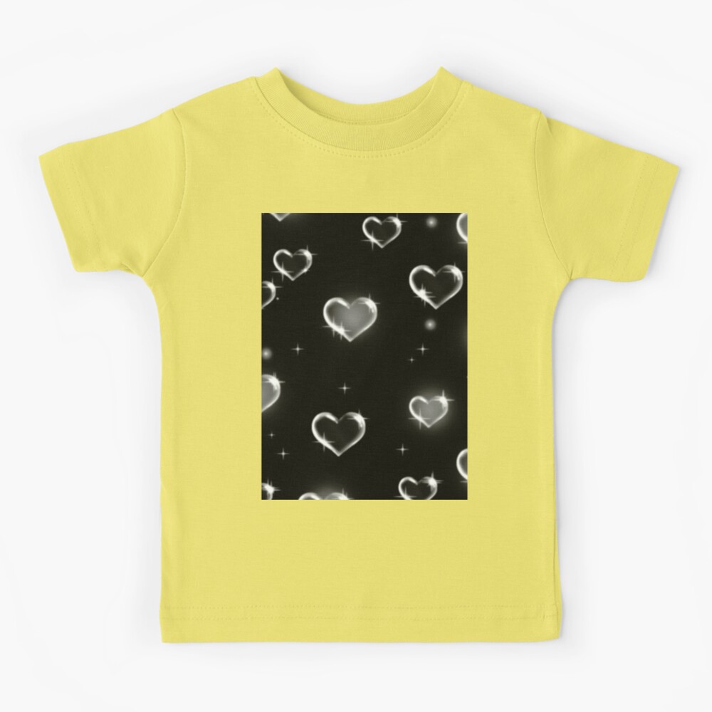 Y2K GOTH BUBBLE HEARTS 