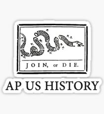APUSH Shirt (Black Logo), Sticker