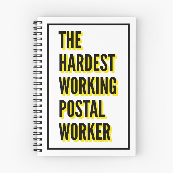 Item preview, The Hardest Working Postal Worker Quote For The Best Postal Worker At Work designed and sold by SVPOD.
