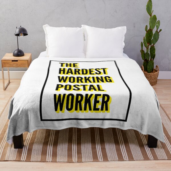 Item preview, The Hardest Working Postal Worker Quote For The Best Postal Worker At Work designed and sold by SVPOD.