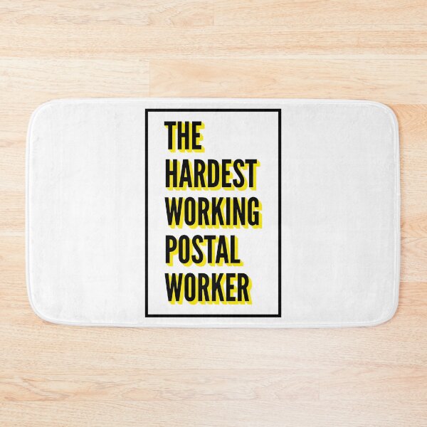 Item preview, The Hardest Working Postal Worker Quote For The Best Postal Worker At Work designed and sold by SVPOD.