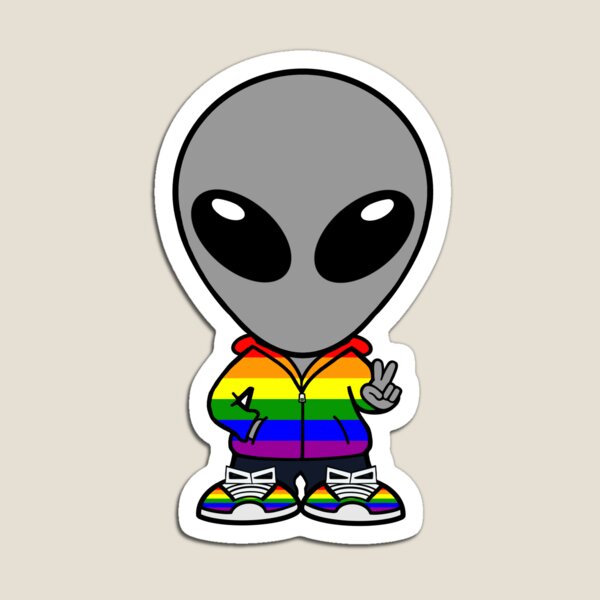 Item preview, Orgullo Gris Extraterrestre Espacial Extraterrestre designed and sold by SpaceAlienTees.