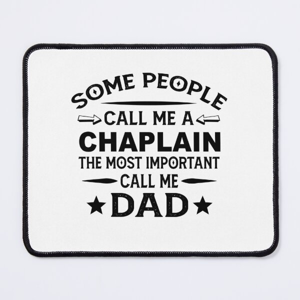 Item preview, chaplain Father Dad T-shirt gift for father's Day chaplain Dad Father's Day, chaplain Dad Hudband Christmas Gift designed and sold by xlnv.