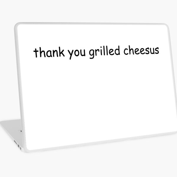 grilled cheesus Laptop Skin