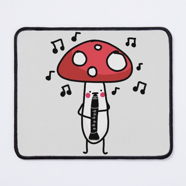 Item preview, Clarinet Mushroom designed and sold by Samantha MadeOfAtoms.