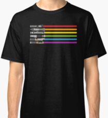 Lightsaber Rainbow Classic T-Shirt