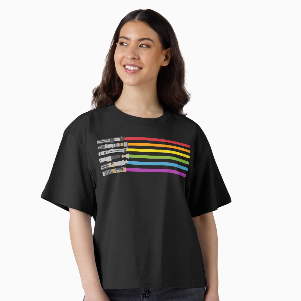 Vista previa del artículo con la obra «Camiseta holgada boxy», diseñado y vendido por halfabubble.