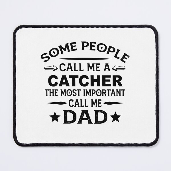 Item preview, catcher Father Dad T-shirt gift for father's Day catcher Dad Father's Day, catcher Dad Hudband Christmas Gift designed and sold by xlnv.