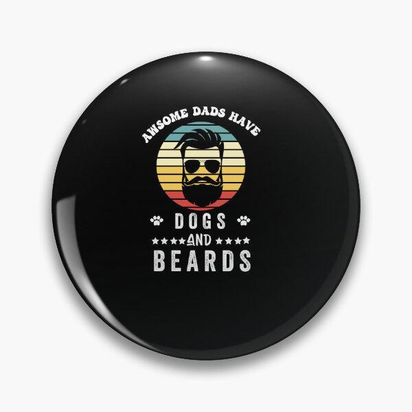 Item preview,  awsome dads have dogs and beards  designed and sold by POPLIN ⭐ ⭐ ⭐ ⭐ ⭐.