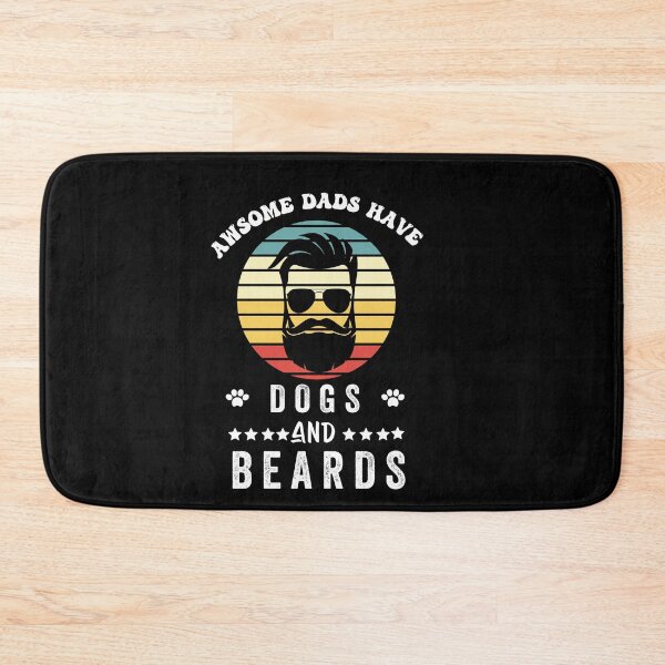 Item preview,  awsome dads have dogs and beards  designed and sold by POPLIN ⭐ ⭐ ⭐ ⭐ ⭐.
