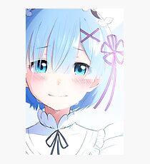 Re: Zero Rem Photographic Print
