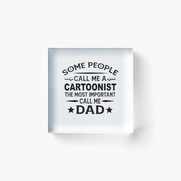 Item preview, cartoonist Father Dad T-shirt gift for father's Day cartoonist Dad Father's Day, cartoonist Dad Hudband Christmas Gift designed and sold by xlnv.