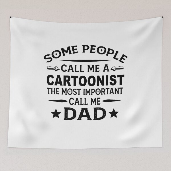 Item preview, cartoonist Father Dad T-shirt gift for father's Day cartoonist Dad Father's Day, cartoonist Dad Hudband Christmas Gift designed and sold by xlnv.