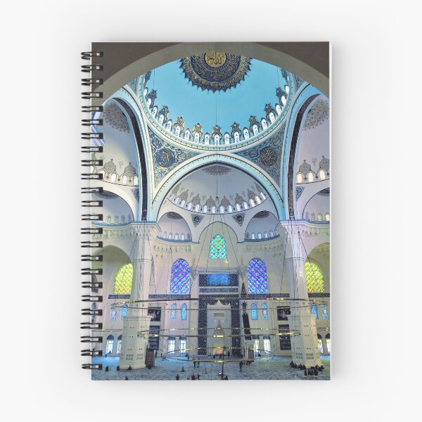 Item preview, Çamlıca Mosque (Turkish: Büyük Çamlıca Camii): Interior of dome of mosque in Istanbul, Turkey; opened for Islamic worship March, 7, 2019. designed and sold by mbuz90.