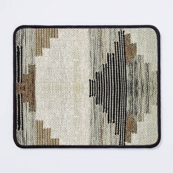 Item preview, Scandinavian Ethnic Aztec Pattern in Black & Beige designed and sold by MyArt23.