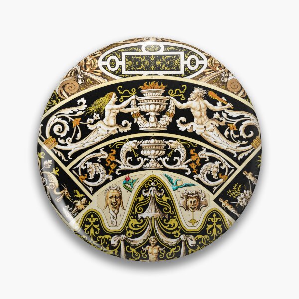 Item preview, Renaissance pattern. From the 1888 edition from L'ornement Polychrome by Albert Racine. designed and sold by mbuz90.