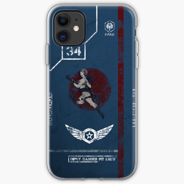 Gipsy Danger Pit Crew Case iPhone Soft Case