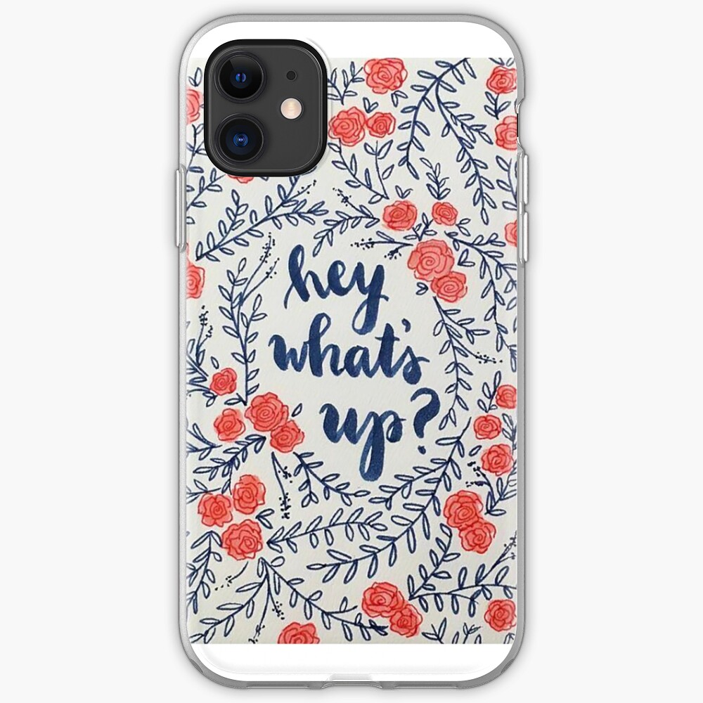 Hey what's up? iPhone Case & Cover