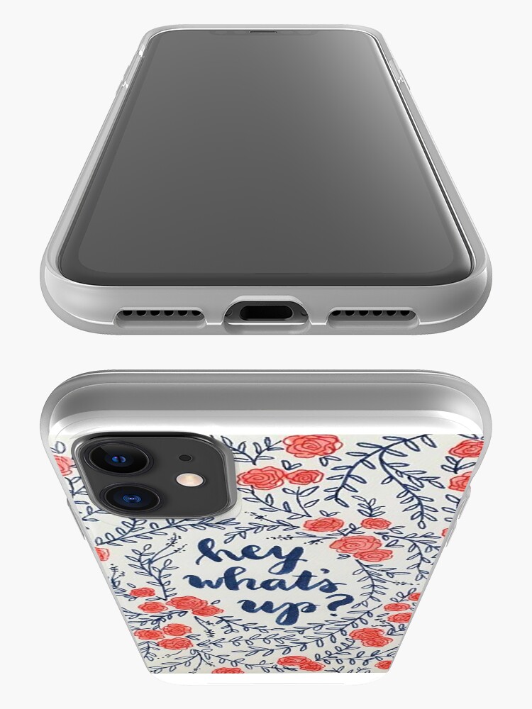 Alternate view of Hey what's up? iPhone Case & Cover