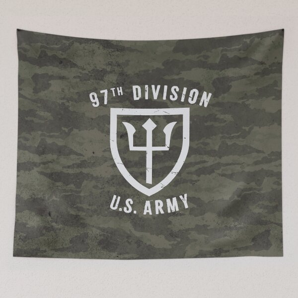 Item preview, 97th Division - Vintage White designed and sold by Lidra Zehcnas.