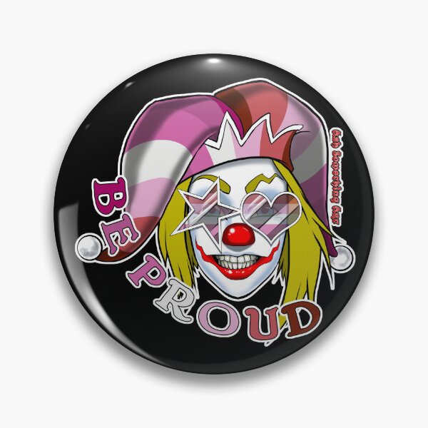 Item preview, Ash Something Art Official - Pride Clown 2022 - Lesbian Pride designed and sold by AshSomethingArt.