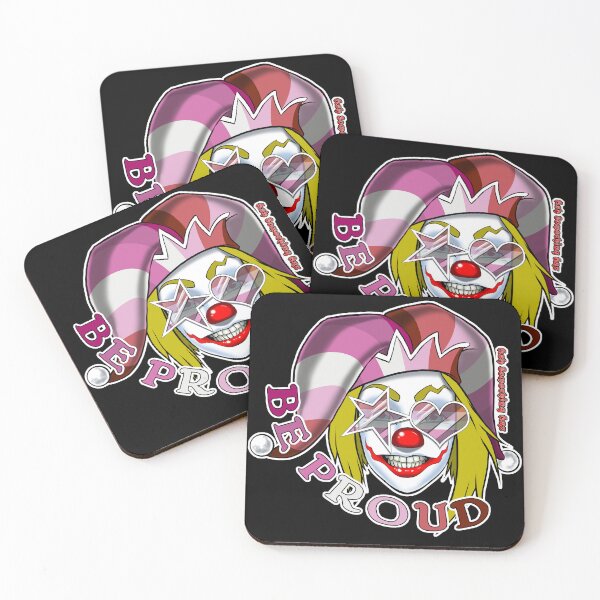 Item preview, Ash Something Art Official - Pride Clown 2022 - Lesbian Pride designed and sold by AshSomethingArt.