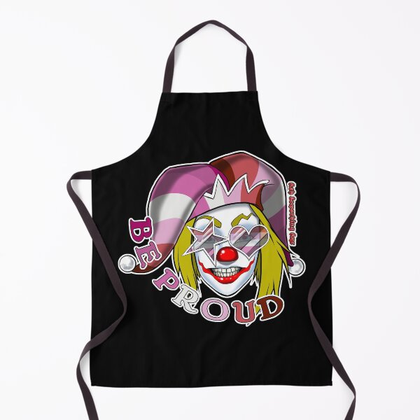 Item preview, Ash Something Art Official - Pride Clown 2022 - Lesbian Pride designed and sold by AshSomethingArt.