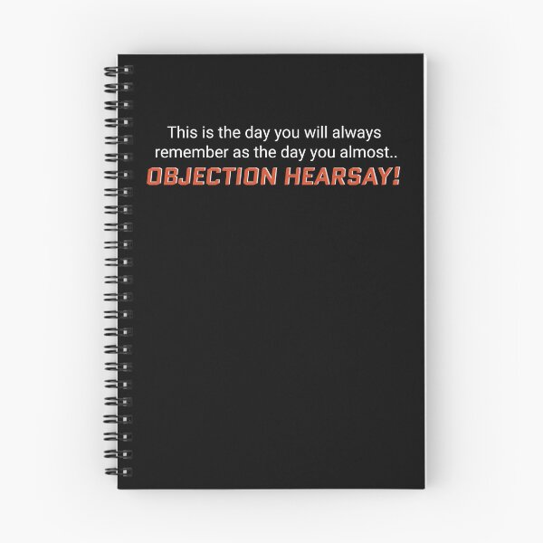 Item preview, Objection, Hearsay! designed and sold by MarioShirtWorld.