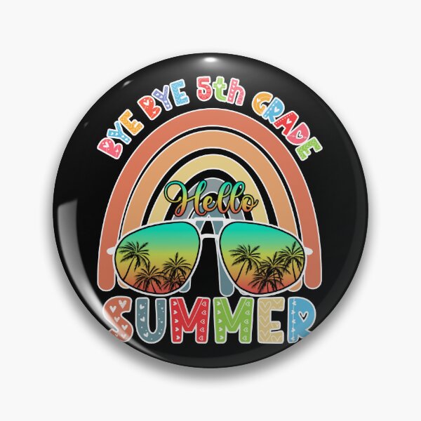 Artikelvorschau, Bye Bye 5th Grade Hello Summer Funny entworfen und verkauft von MissouriBoyer.