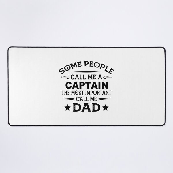 Item preview, captain Father Dad T-shirt gift for father's Day captain Dad Father's Day, captain Dad Hudband Christmas Gift designed and sold by xlnv.