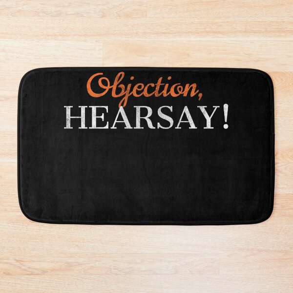 Item preview, Objection Hearsay! Funny Lawyer designed and sold by MarioShirtWorld.