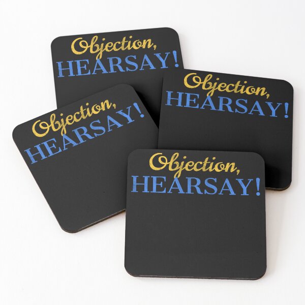Item preview, Objection Hearsay designed and sold by MarioShirtWorld.