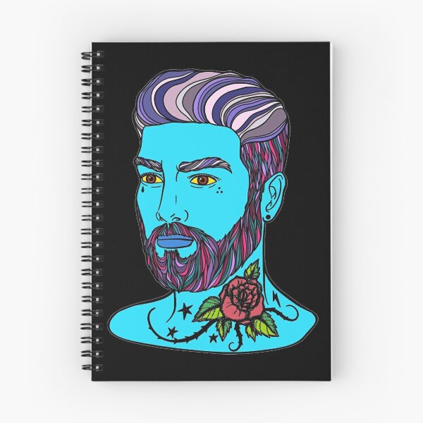 Item preview, Bearded Man Mandala Colorful designed and sold by Parag's Travel Shop.