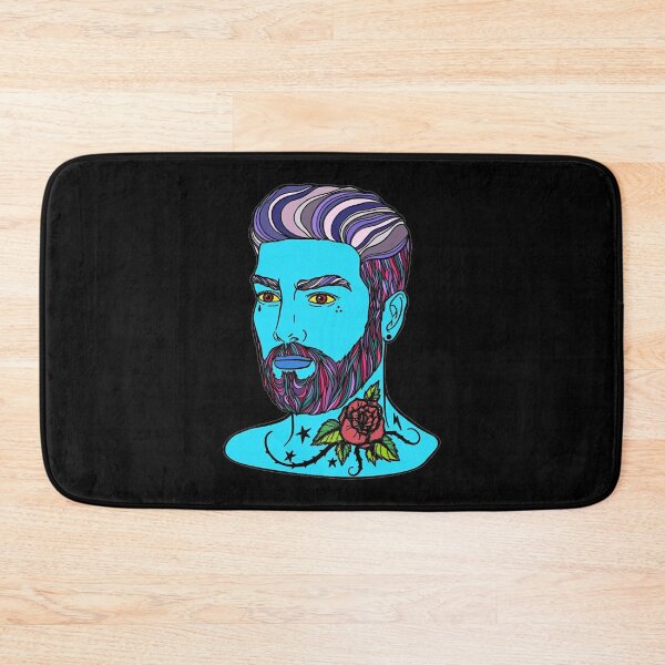 Item preview, Bearded Man Mandala Colorful designed and sold by Parag's Travel Shop.