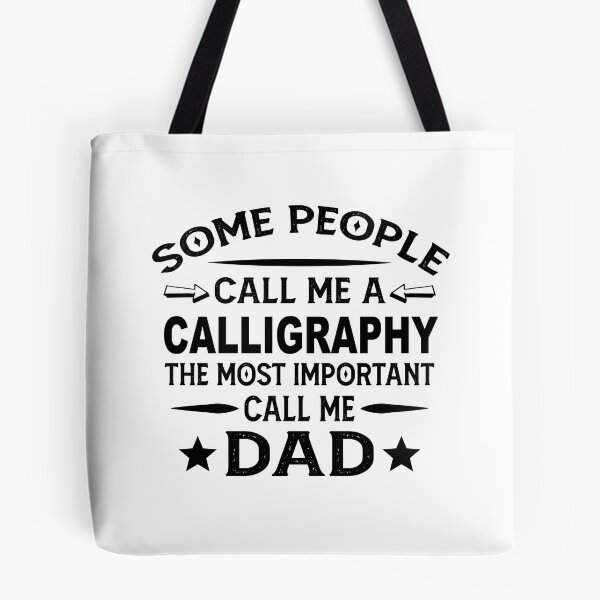 Item preview, calligraphy Father Dad T-shirt gift for father's Day calligraphy Dad Father's Day, calligraphy Dad Hudband Christmas Gift designed and sold by xlnv.
