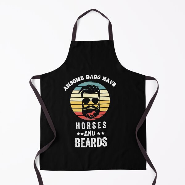 Item preview, awsome dads have horses and beards designed and sold by POPLIN ⭐ ⭐ ⭐ ⭐ ⭐.