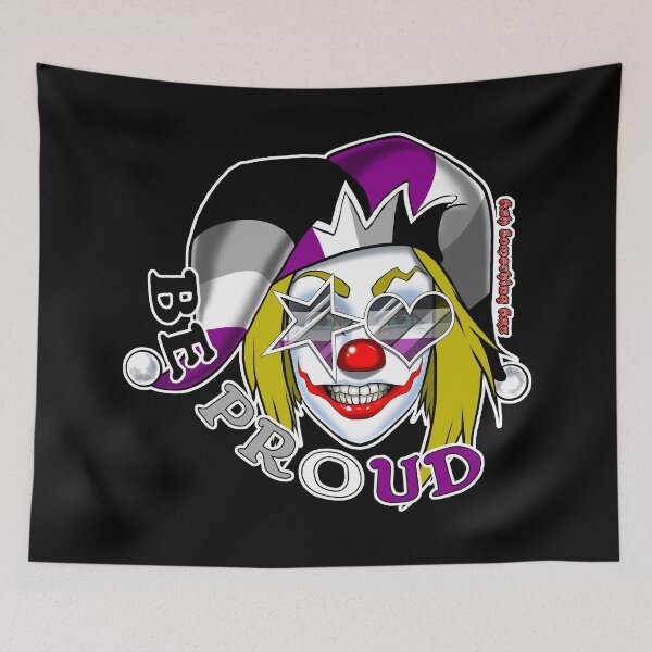 Item preview, Ash Something Art Official - Pride Clown 2022 - Ace Pride designed and sold by AshSomethingArt.