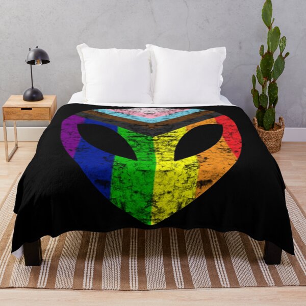 Item preview, Alien LGBTQ Pride Flag designed and sold by MissouriBoyer.